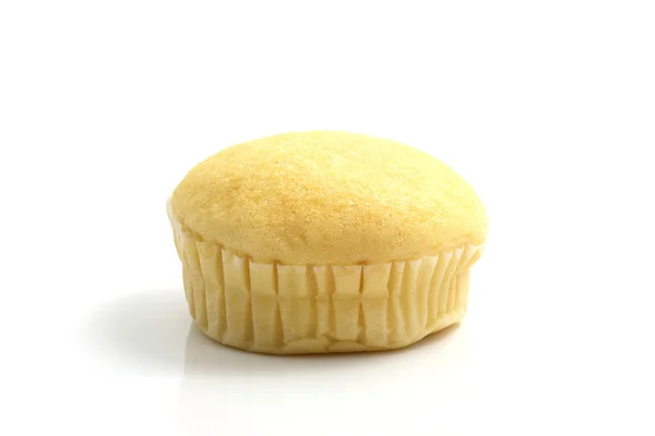 흰색 배경에서 고립 된 컵 케이크 — 스톡 사진