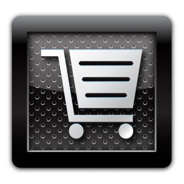 E-commerce metal icon clipart