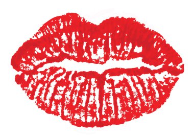 Lips mark clipart