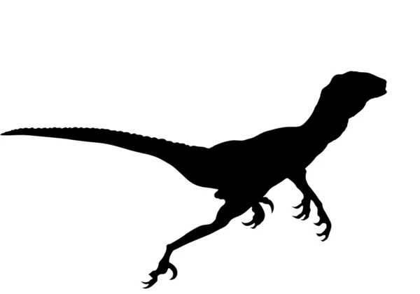 実行中の恐竜 — ストックベクタ