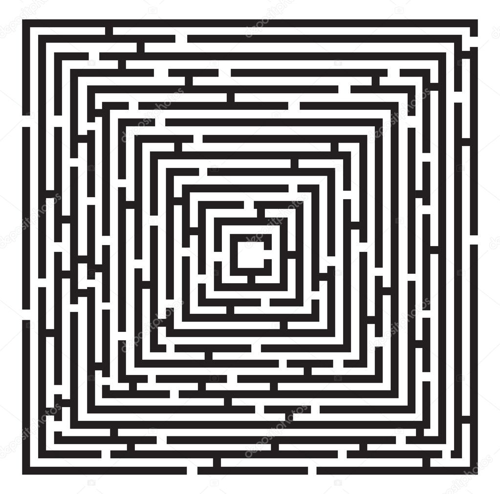 Black maze