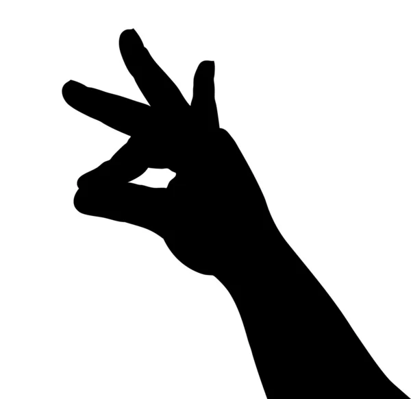 Hand gesture — Stock Vector