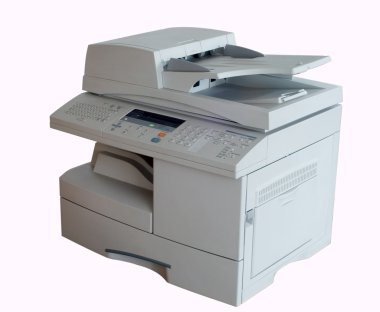 Multifunction printer clipart