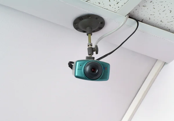Videokamera als Teil des Sicherheitssystems — Stockfoto