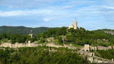 veliko tarnovo, Bulgaristan Tsarevets kale