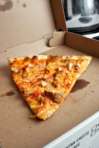 Sobras de pizza — Foto de Stock