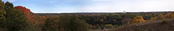 マサチューセッツ州の秋のパノラマ — ストック写真