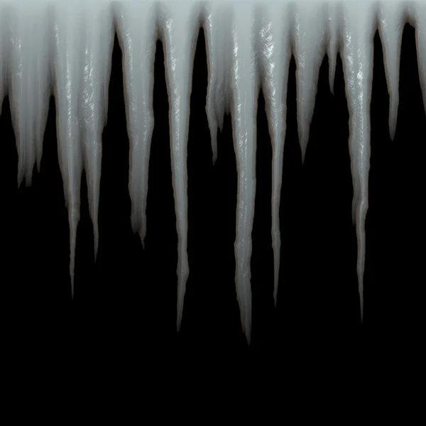 冰柱 — 图库照片