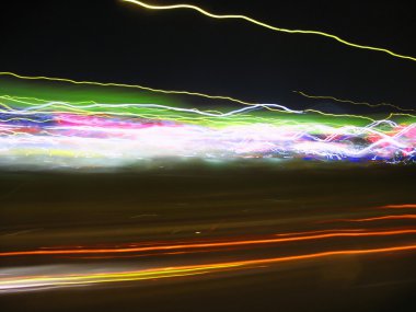 Abstract Light Trails clipart