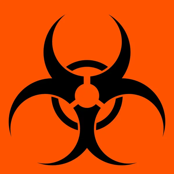 Symbol Biohazard — Stock fotografie