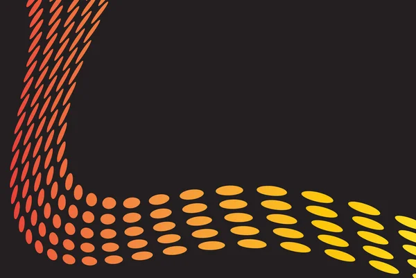 Diseño de puntos naranja — Archivo Imágenes Vectoriales