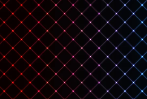 Abstract neon grid background — Stock Vector