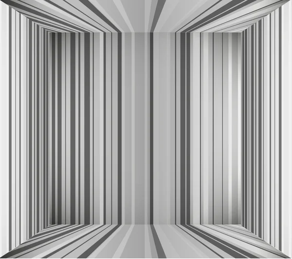 Gris fond intérieur vide — Image vectorielle