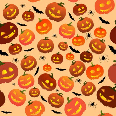 Halloween seamles clipart