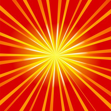 Absract sun burst clipart