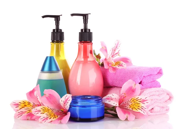 Un conjunto de cosméticos de baño — Foto de Stock