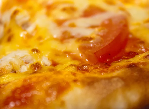Sabroso primer plano pizza italiana —  Fotos de Stock