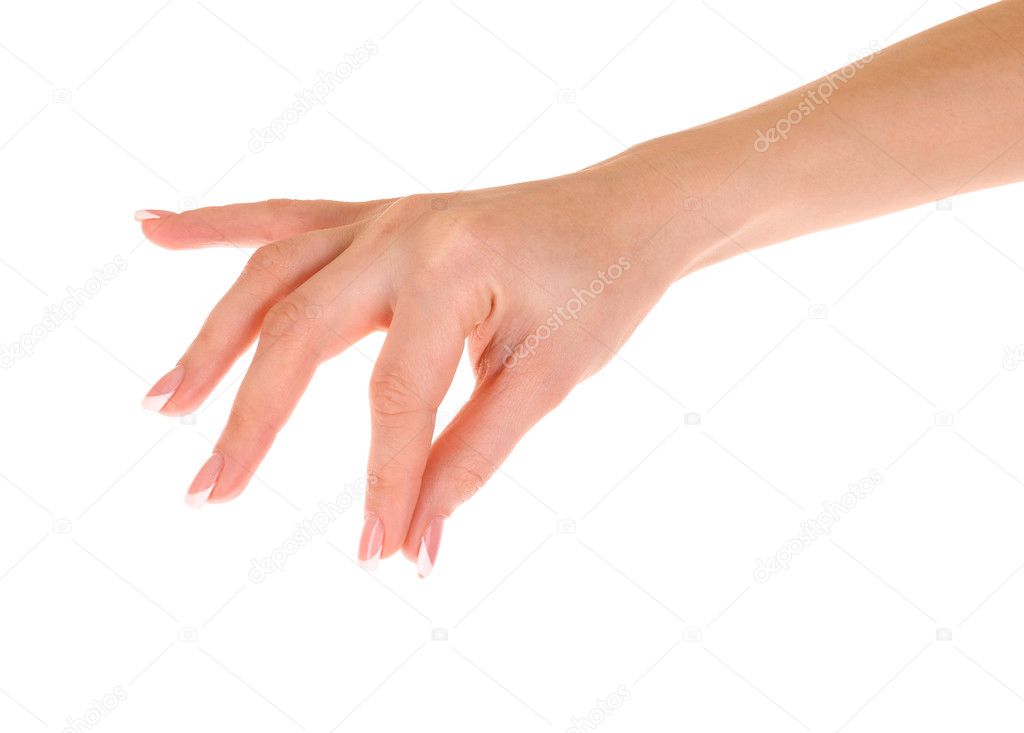 Hand holding something