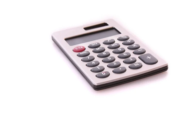 Kalkulačka izolovaná na bílé — Stock fotografie