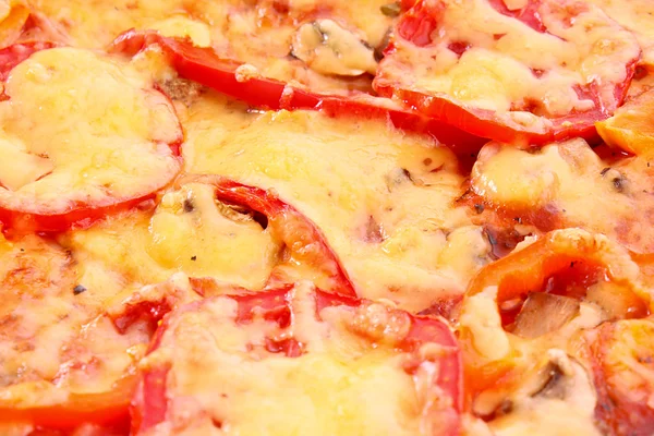 Νόστιμο πίτσα closeup — Φωτογραφία Αρχείου