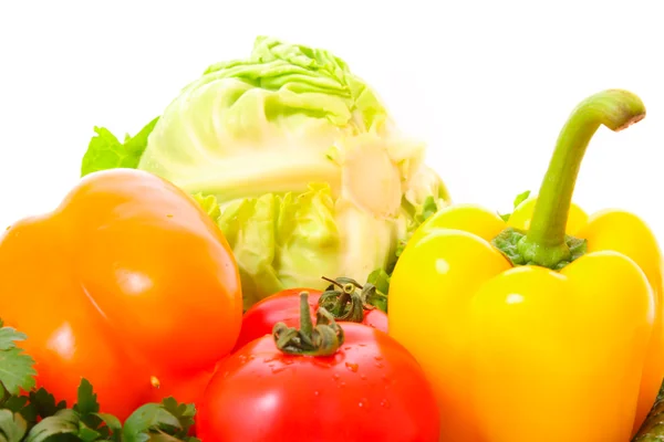 Peper en weinig groenten — Stockfoto