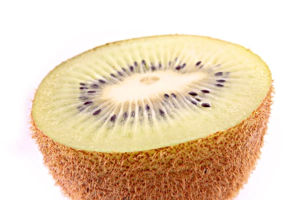 Sliced kiwi isolated on white — Stock Photo, Image