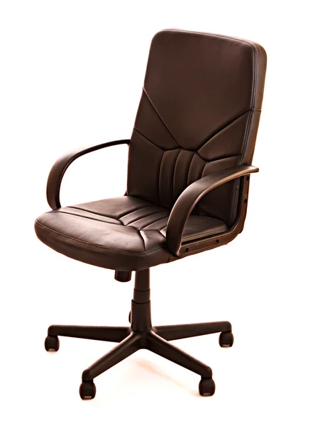 Офисный стул изолирован на белый — стоковое фото