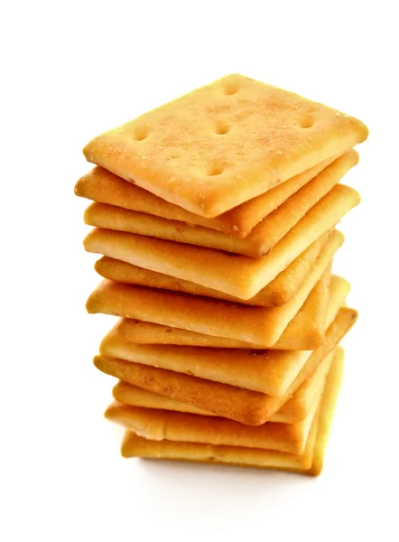 Biscoitos isolados em branco — Fotografia de Stock