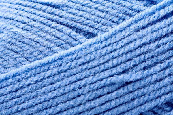 Fondo de lana azul —  Fotos de Stock