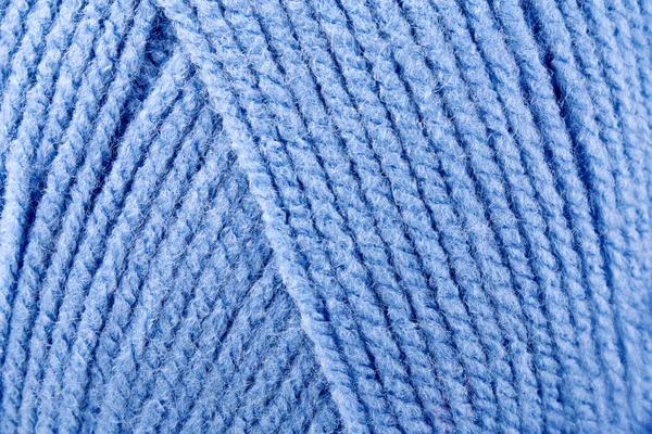 Sfondo lana blu — Foto Stock