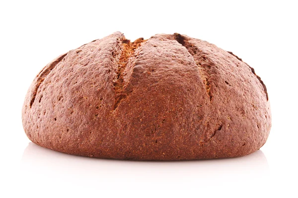 Fehér alapon izolált kenyér — Stock Fotó