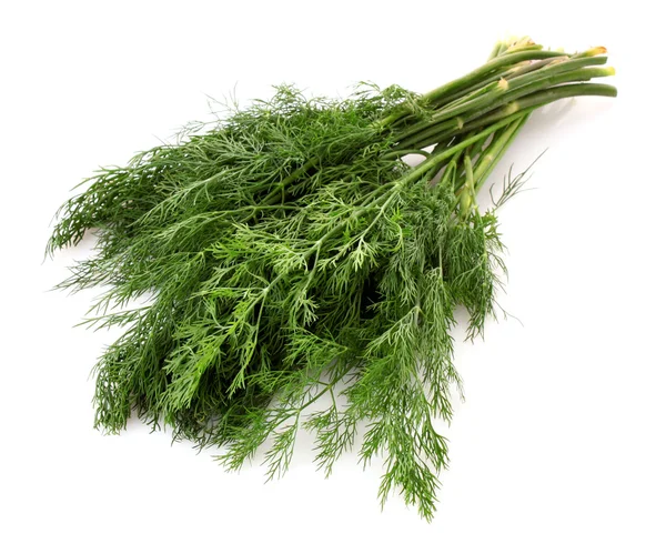 Green parsley isolated on white — Stock Photo, Image