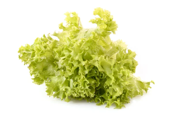 Grüner Salat isoliert auf weiß — Stockfoto