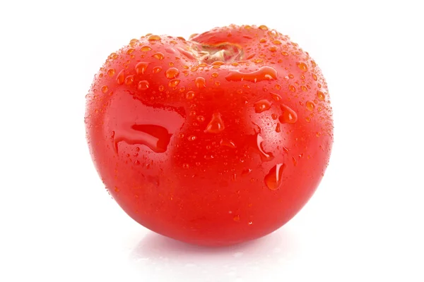 Tomate isolado em branco — Fotografia de Stock