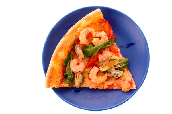 Slice of Tasty Italian pizza — Stock Photo, Image