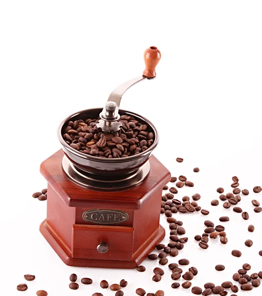 Koffie grinder close-up — Stockfoto