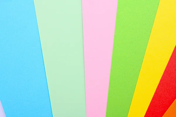 Verschillende kleuren papier — Stockfoto
