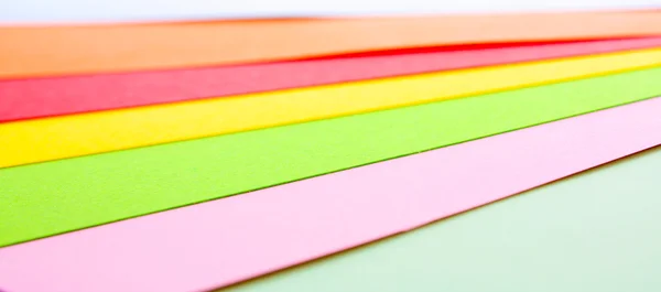 Különböző színű papír — Stock Fotó