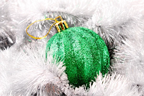 Palle di Natale in decorazione lucida — Foto Stock