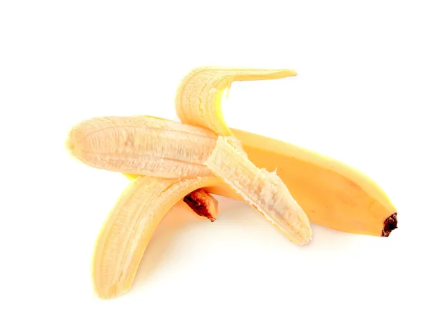 Banaan geïsoleerd op wit — Stockfoto