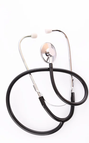 Stethoscope isolated on white Royalty Free Stock Images