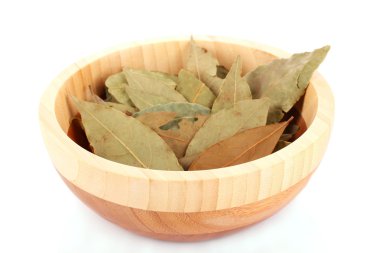 Bay leaf isolated on white clipart