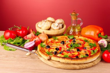 Tasty pizza clipart