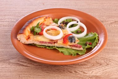 lezzetli pizza