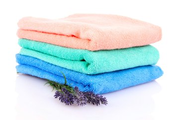Terry havlu ve lavanta