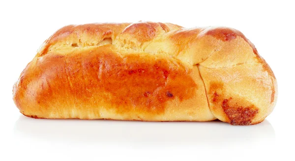 Pan al horno aislado en blanco —  Fotos de Stock