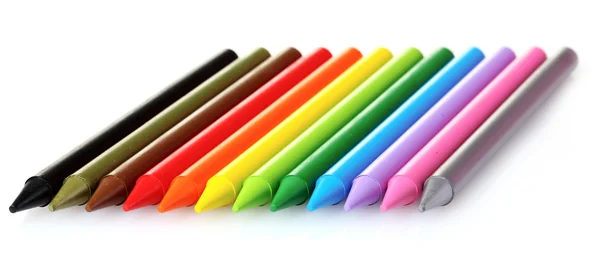 Lápices de colores brillantes para dibujar —  Fotos de Stock