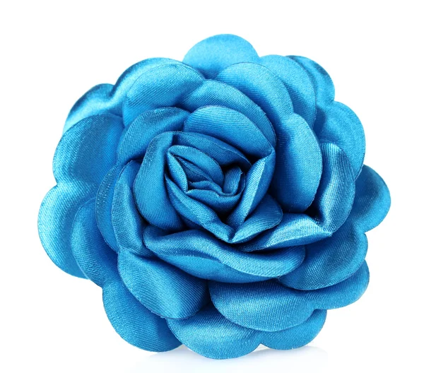 Beautiful blue satin flower — Stock Photo, Image