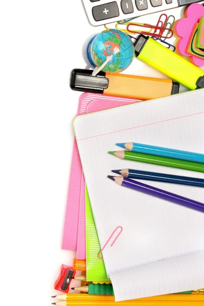 Different colorful stationery — Stock Photo, Image