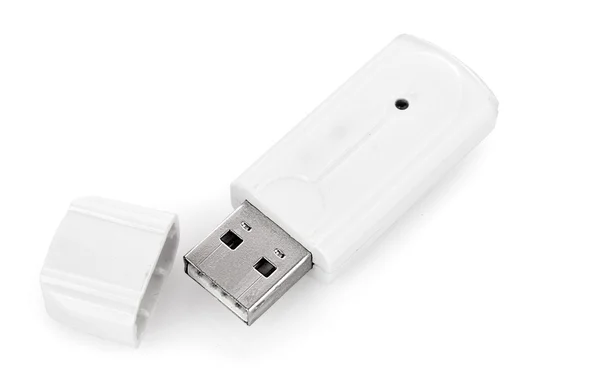 USB-enheten isolerad på vit — Stockfoto